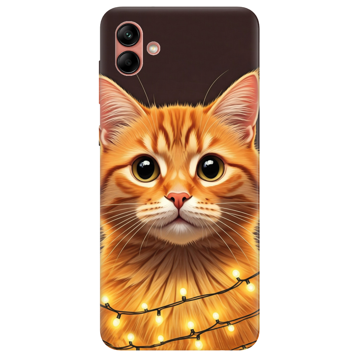 Чехол для Samsung Galaxy A04 Festive Kitty - фото 1 - Чехлы для телефонов