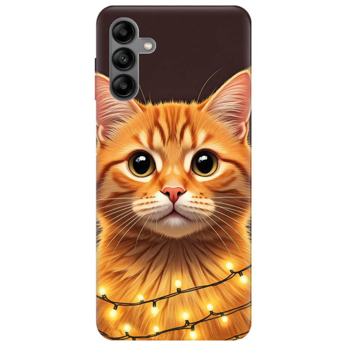 Чехол для Samsung Galaxy A04s Festive Kitty - фото 1 - Чехлы для телефонов
