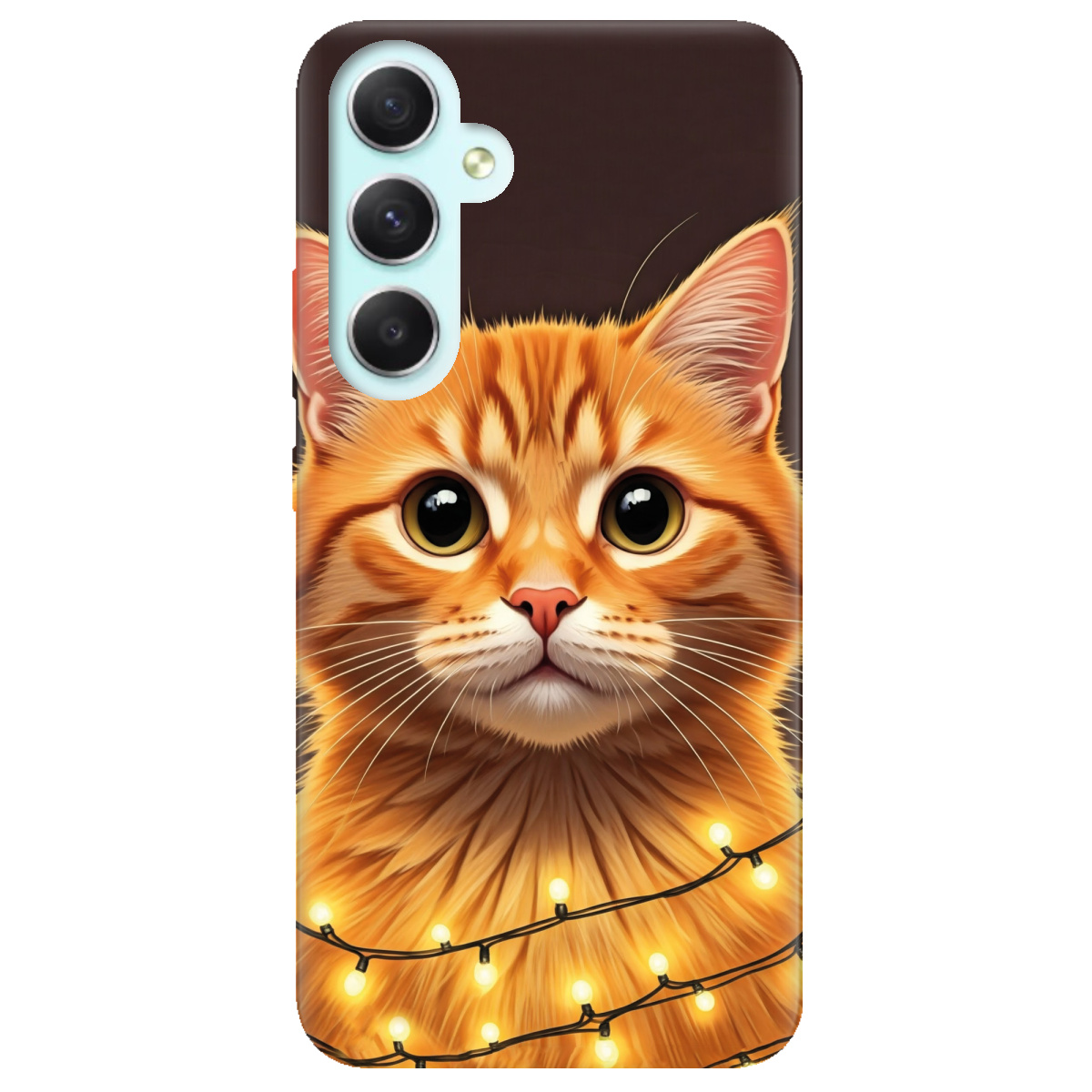 Чехол для Samsung Galaxy A34 Festive Kitty - фото 1 - Чехлы для телефонов