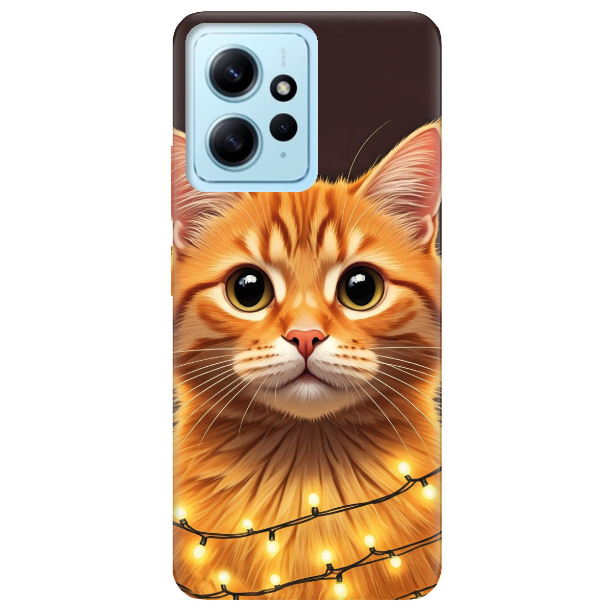 Чехол для Xiaomi Redmi Note 12 4G Festive Kitty - фото 1 Чехол для Xiaomi Redmi Note 12 4G Festive Kitty - фото 1 - Чехлы для телефонов
