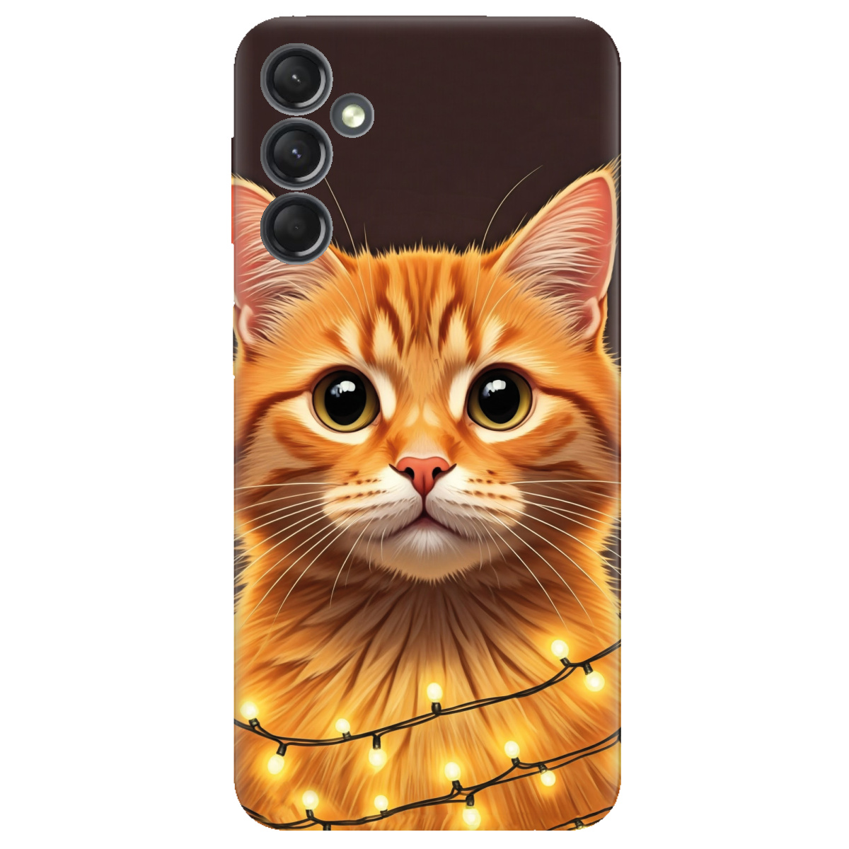 Чехол для Samsung Galaxy A25 Festive Kitty - фото 1 - Чехлы для телефонов