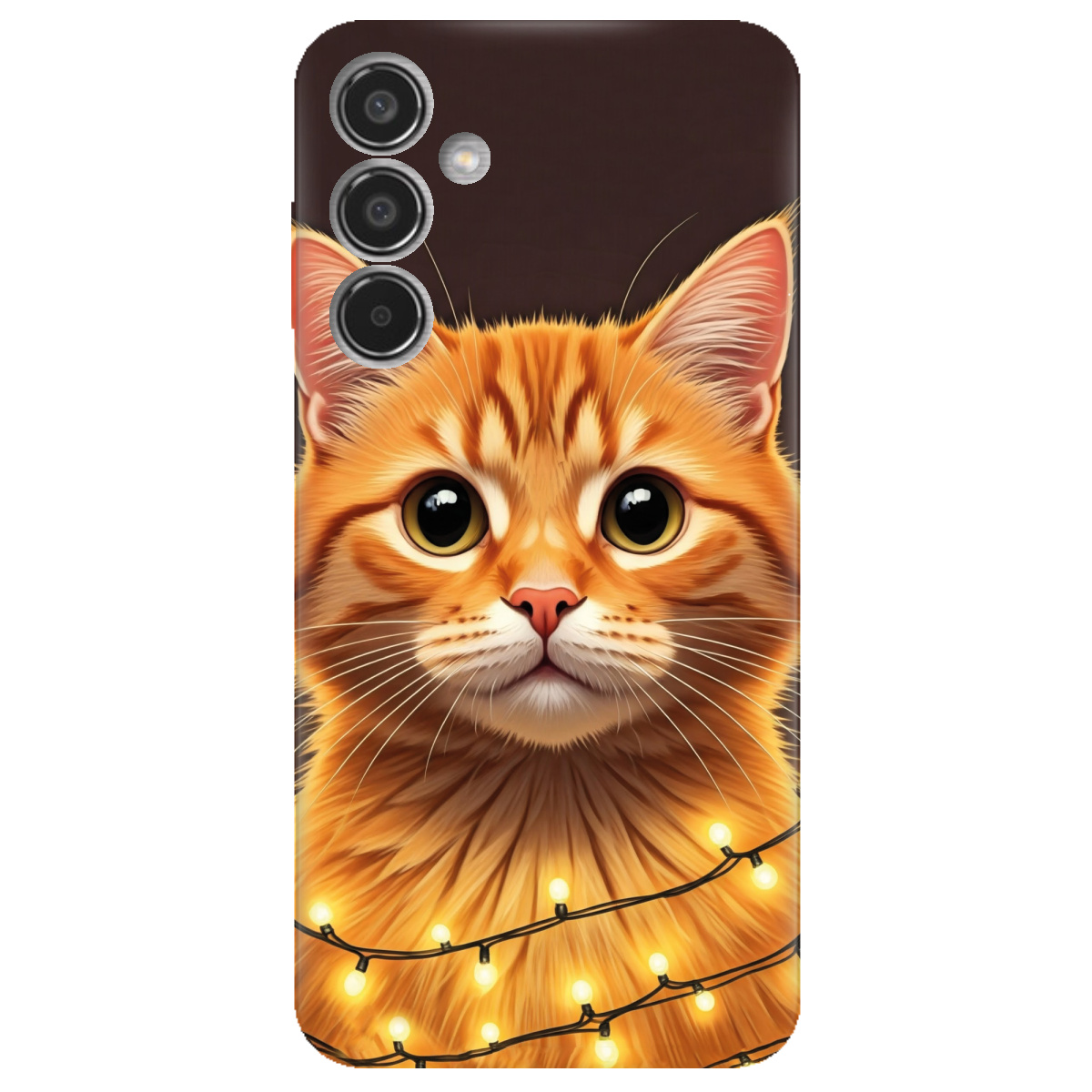 Чехол для Samsung Galaxy M35 5G Festive Kitty - фото 1 Чехол для Samsung Galaxy M35 5G Festive Kitty - фото 1 - Чехлы для телефонов