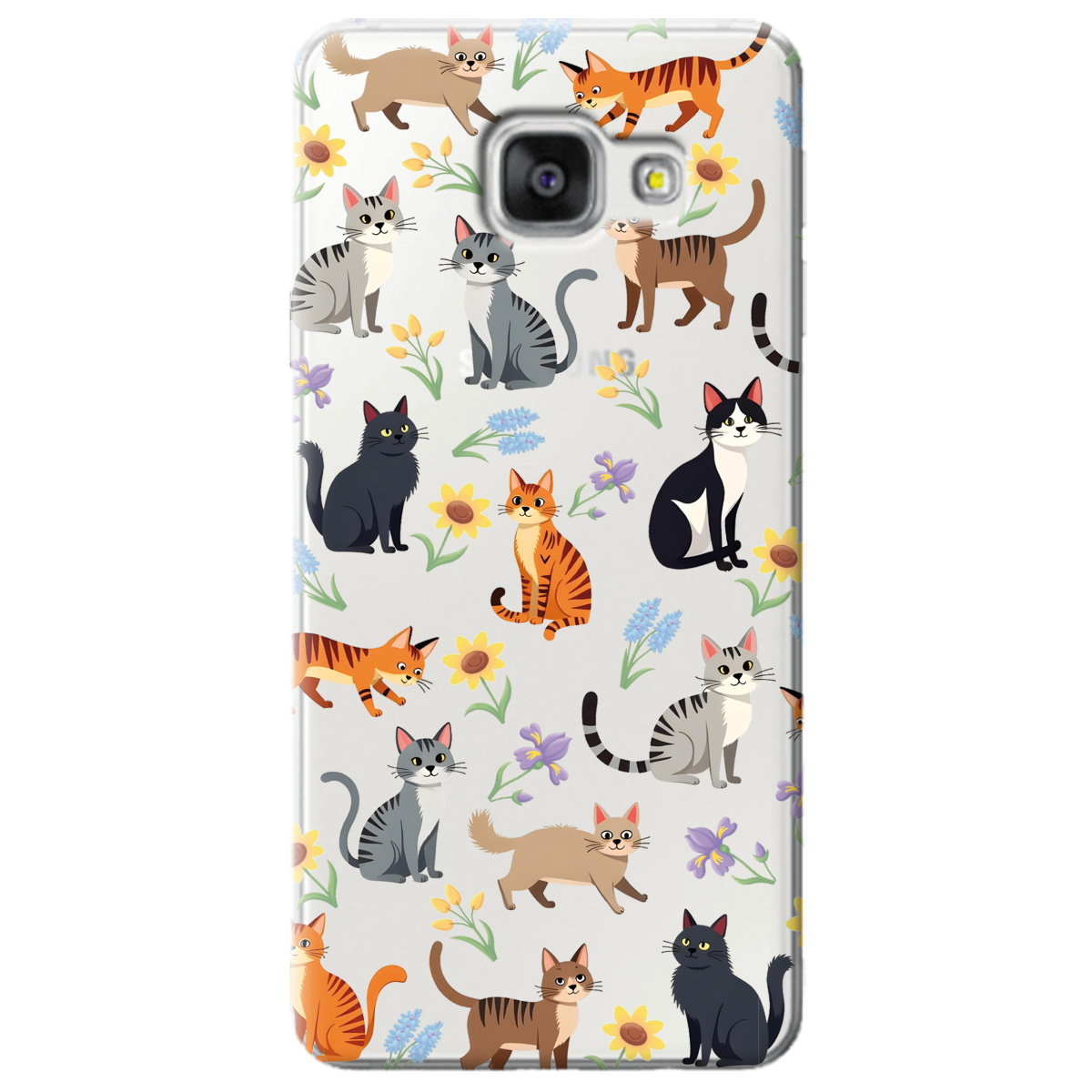 Чехол для Samsung Galaxy A3 2016 Blooming Kittens - фото 1 - Чехлы для телефонов