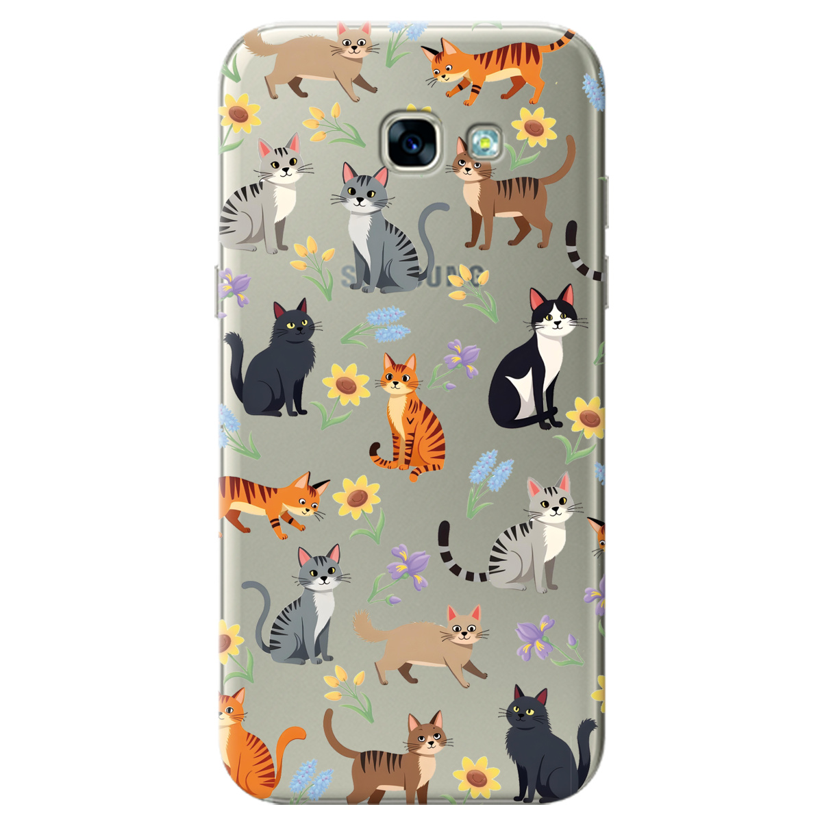Чехол для Samsung Galaxy A5 2017 Blooming Kittens - фото 1 Чехол для Samsung Galaxy A5 2017 Blooming Kittens - фото 1 - Чехлы для телефонов