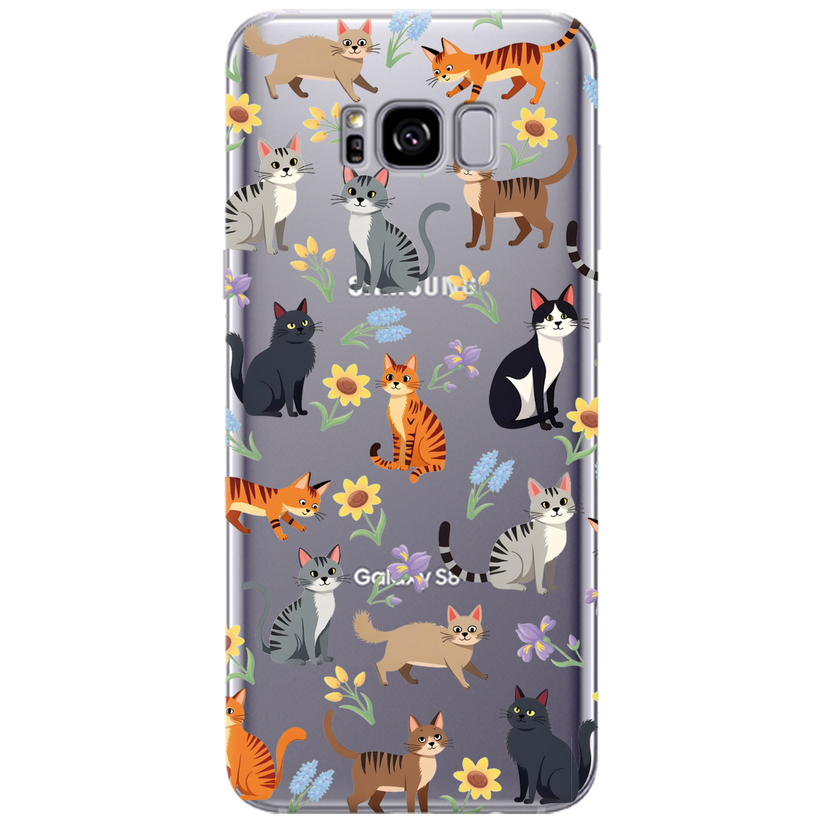 Чохол для Samsung Galaxy S8 Plus Blooming Kittens - фото 1 - Чохли для телефонів