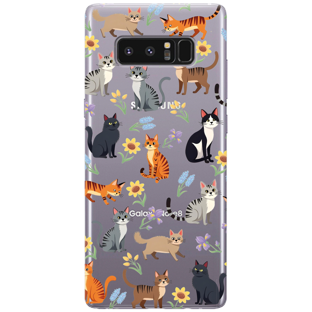 Чохол для Samsung Galaxy Note 8 Blooming Kittens - фото 1 Чохол для Samsung Galaxy Note 8 Blooming Kittens - фото 1 - Чохли для телефонів