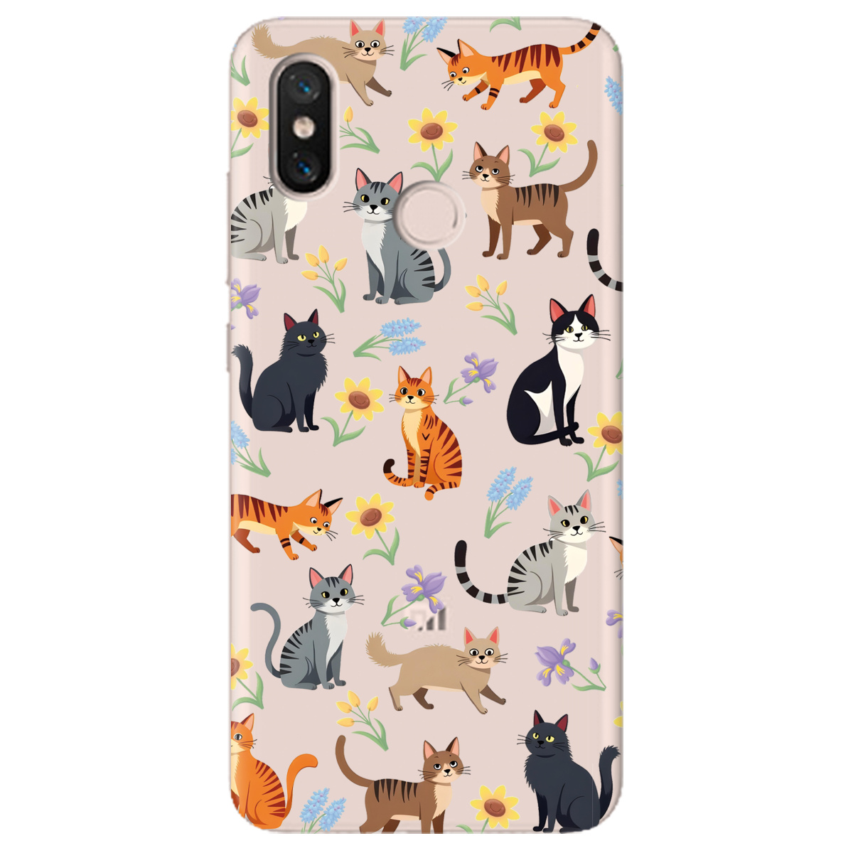 Чохол для Xiaomi Mi 8 Blooming Kittens - фото 1 - Чохли для телефонів