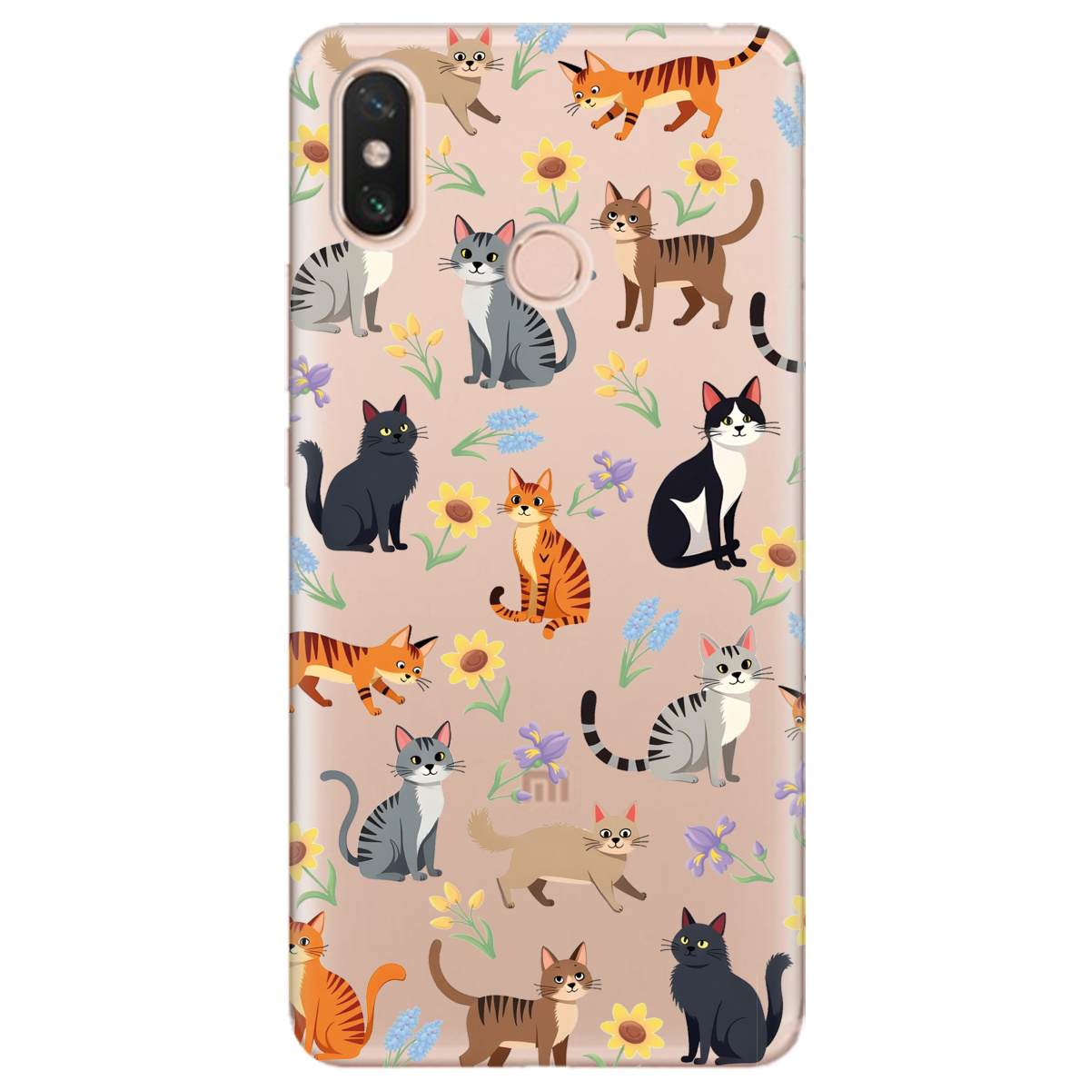 Чехол для Xiaomi Mi Max 3 Blooming Kittens - фото 1 - Чехлы для телефонов