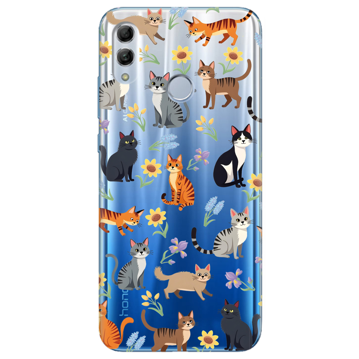Чехол для Huawei Honor 10 Lite Blooming Kittens - фото 1 - Чехлы для телефонов
