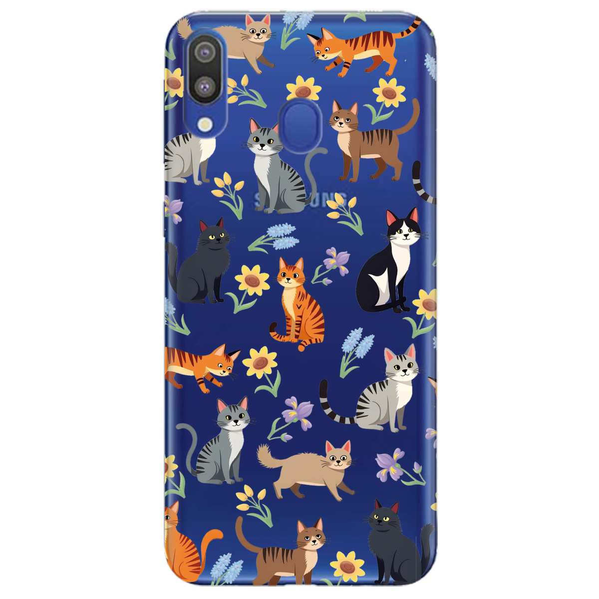 Чохол для Samsung Galaxy M20 Blooming Kittens - фото 1 Чохол для Samsung Galaxy M20 Blooming Kittens - фото 1 - Чохли для телефонів