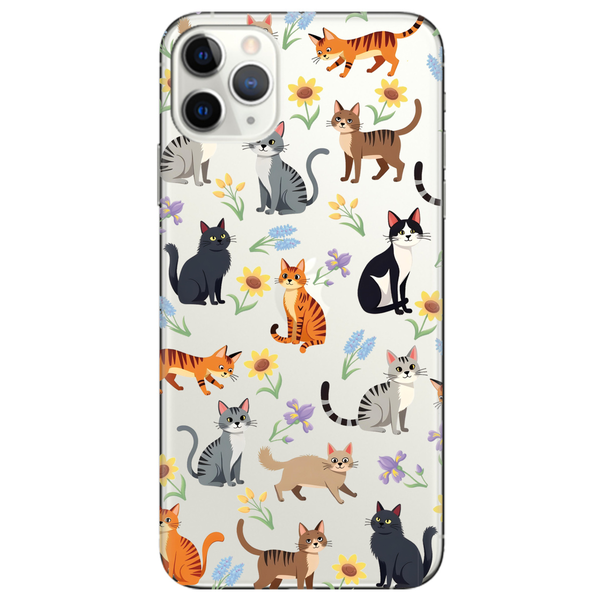 Чехол для Apple iPhone 11 Pro Max Blooming Kittens - фото 1 - Чехлы для телефонов