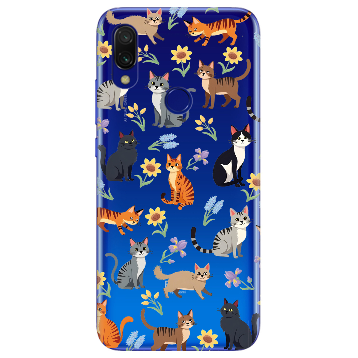 Чехол для Xiaomi Redmi Note 7 /  7Pro Blooming Kittens - фото 1 Чехол для Xiaomi Redmi Note 7 /  7Pro Blooming Kittens - фото 1 - Чехлы для телефонов