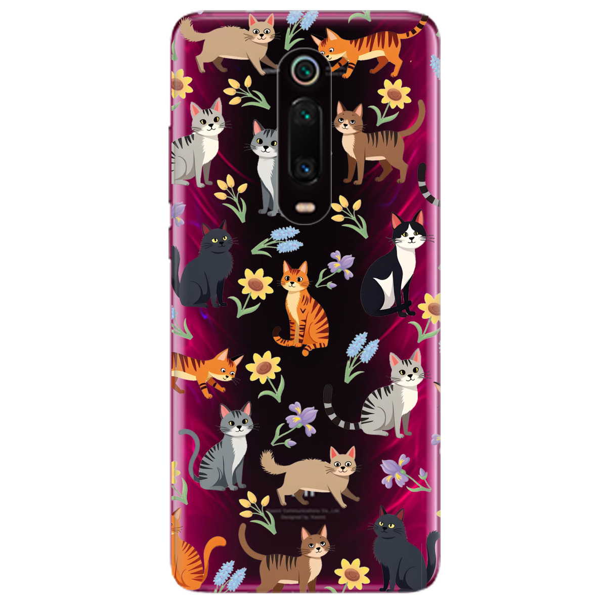 Чехол для Xiaomi Mi 9T Blooming Kittens - фото 1 - Чехлы для телефонов