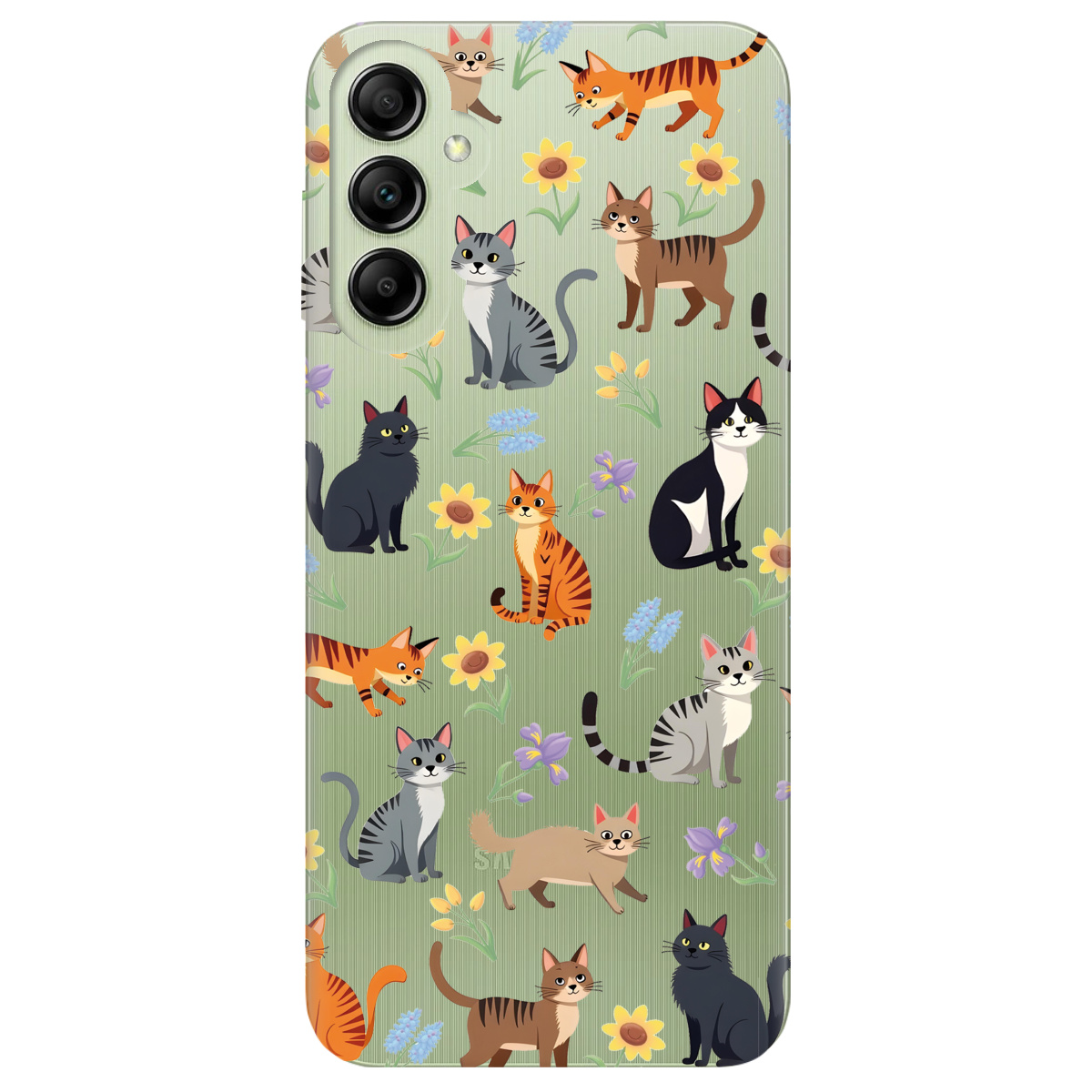 Чохол для Samsung Galaxy A14 Blooming Kittens - фото 1 - Чохли для телефонів