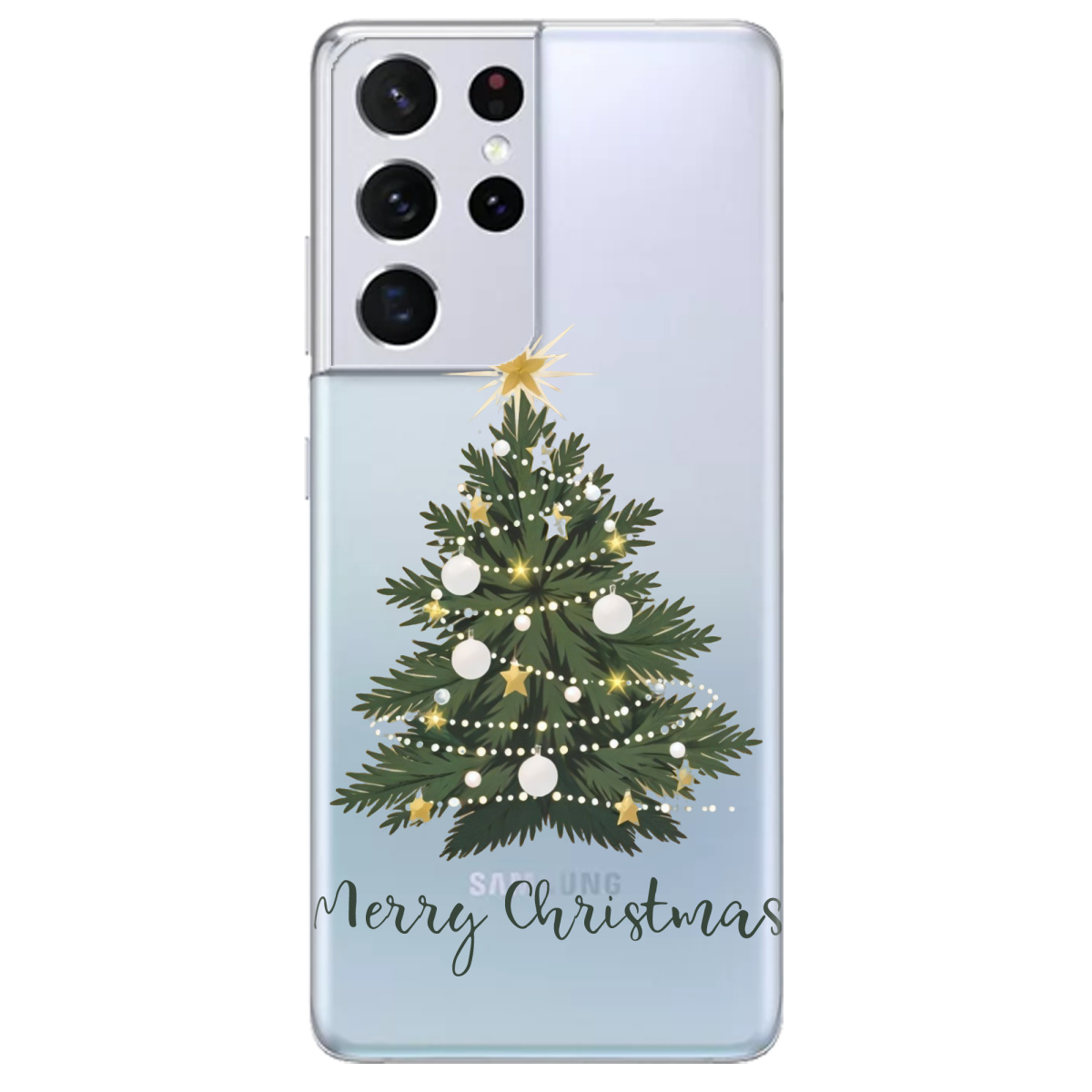 Чохол для Samsung Galaxy S21 Ultra Christmas Serenity - фото 1 - Чохли для телефонів