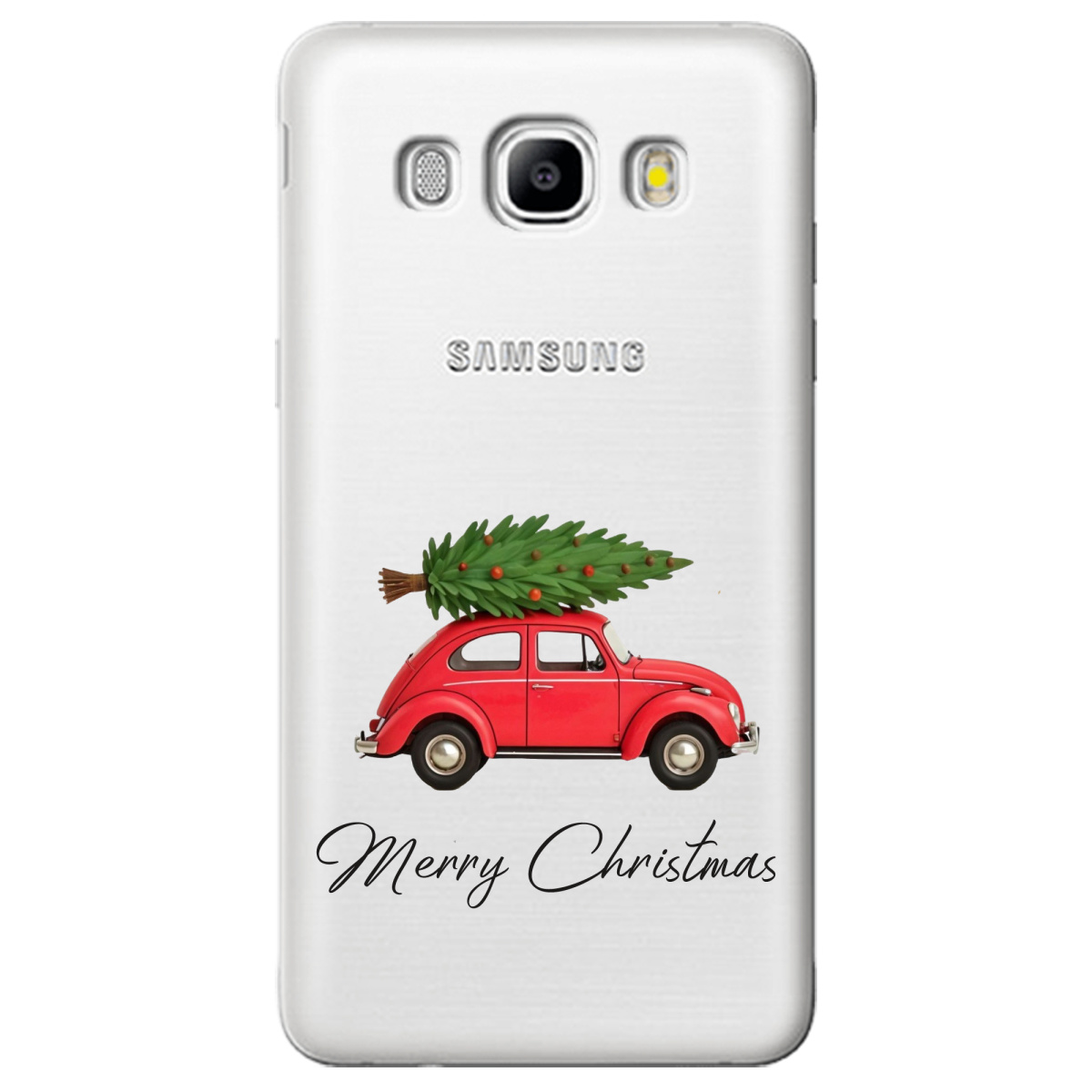 Чохол для Samsung Galaxy J5 2016 Christmas on Wheels - фото 1 Чохол для Samsung Galaxy J5 2016 Christmas on Wheels - фото 1 - Чохли для телефонів