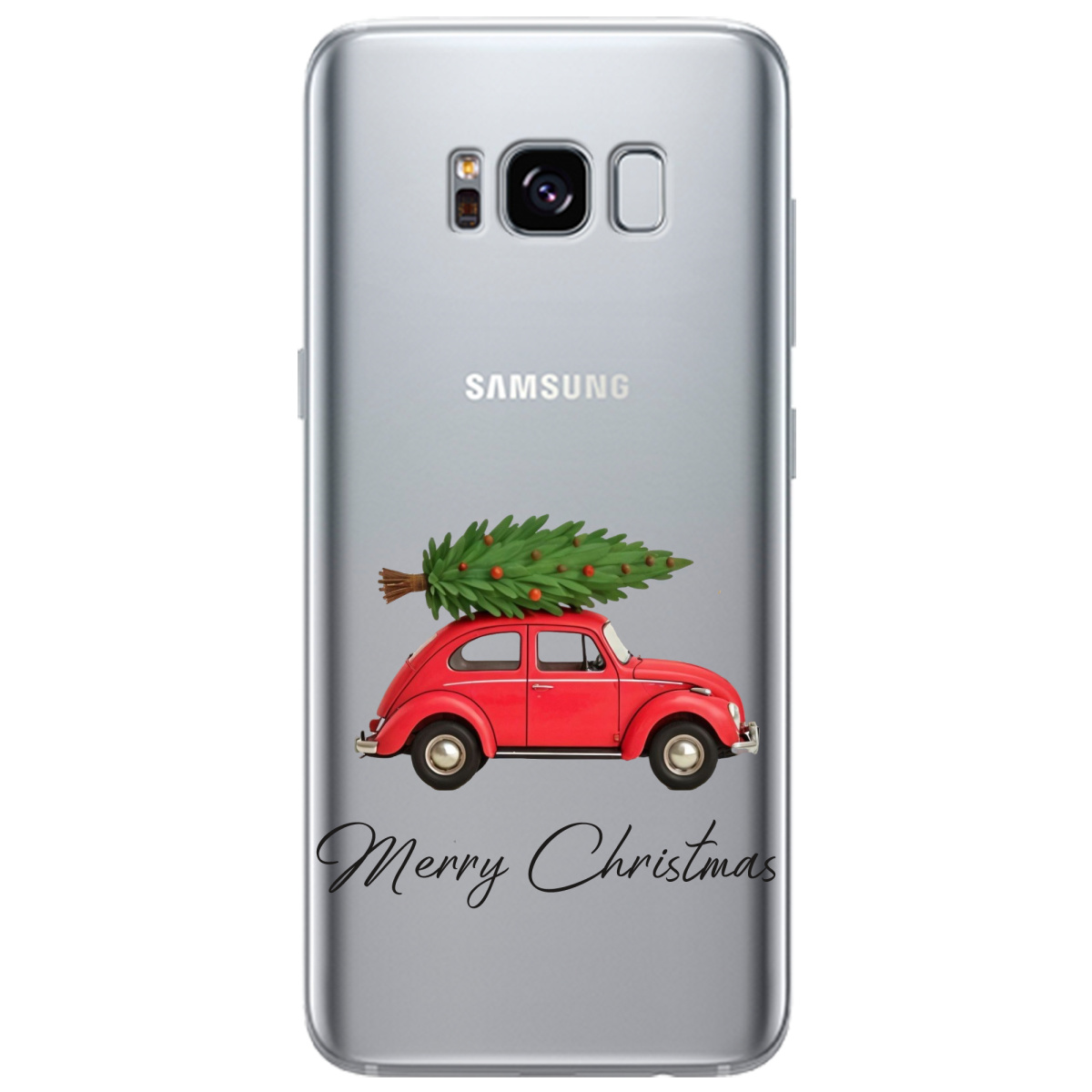 Чохол для Samsung Galaxy S8 Christmas on Wheels - фото 1 - Чохли для телефонів