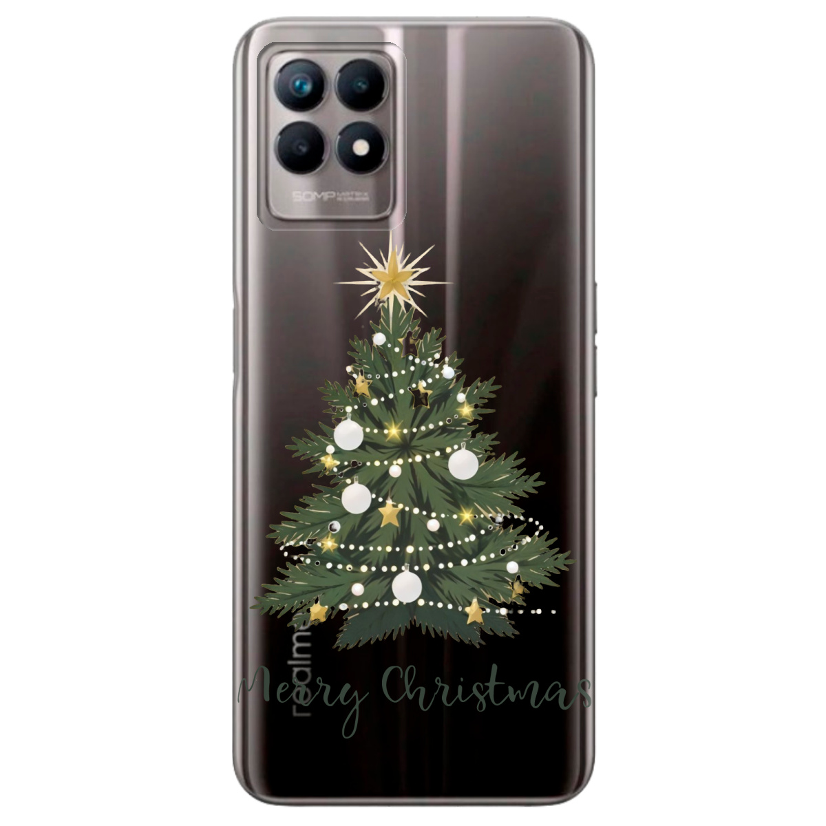 Чехол для Realme 8i Christmas Serenity - фото 1 Чехол для Realme 8i Christmas Serenity - фото 1 - Чехлы для телефонов