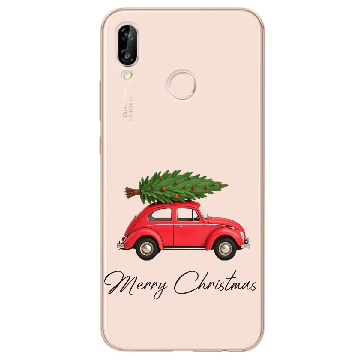 Чехол для Huawei P20 Lite Christmas on Wheels - фото 1 - Чехлы для телефонов