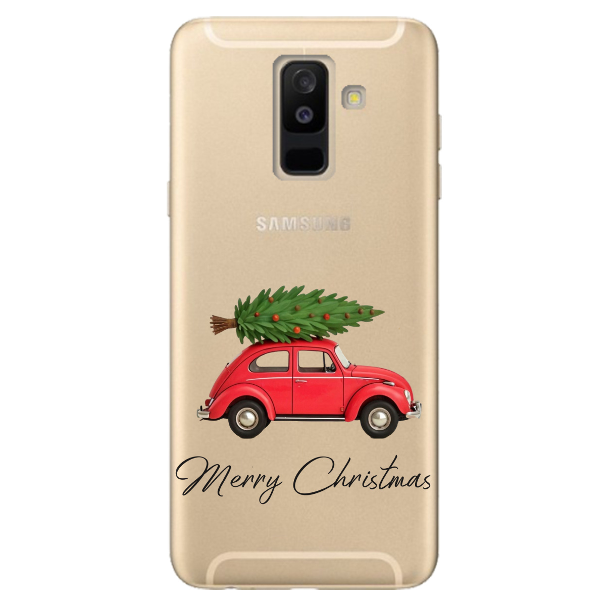 Чехол для Samsung Galaxy A6 Plus 2018 Christmas on Wheels - фото 1 Чехол для Samsung Galaxy A6 Plus 2018 Christmas on Wheels - фото 1 - Чехлы для телефонов