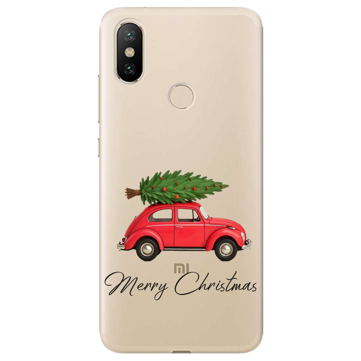 Чехол для Xiaomi Mi A2 Mi 6X Christmas on Wheels - фото 1 - Чехлы для телефонов