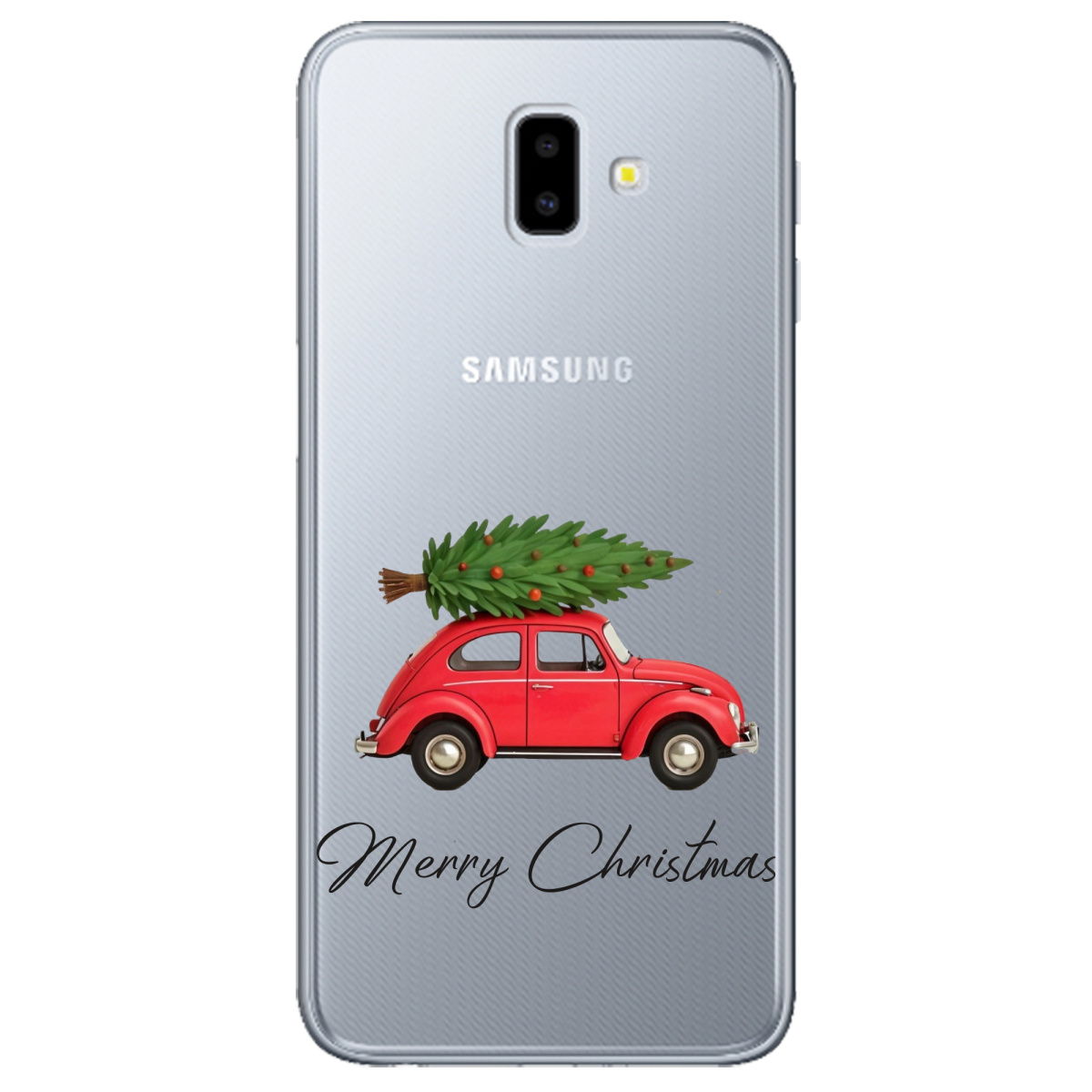 Чохол для Samsung Galaxy J6 Plus 2018 Christmas on Wheels - фото 1 Чохол для Samsung Galaxy J6 Plus 2018 Christmas on Wheels - фото 1 - Чохли для телефонів
