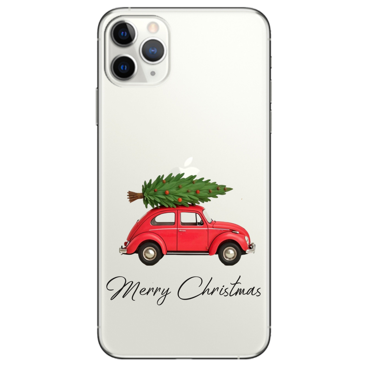 Чехол для Apple iPhone 11 Pro Max Christmas on Wheels - фото 1 - Чехлы для телефонов
