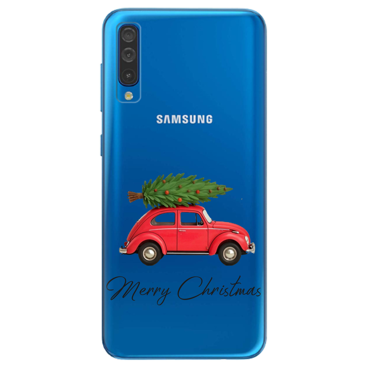 Чохол для Samsung Galaxy A30s Christmas on Wheels - фото 1 - Чохли для телефонів