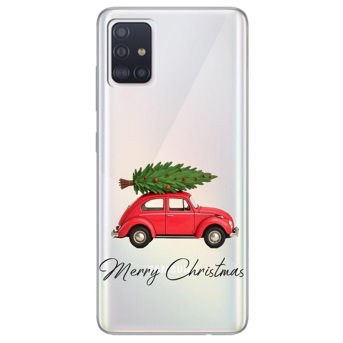 Чохол для Samsung Galaxy A51 Christmas on Wheels - фото 1 - Чохли для телефонів