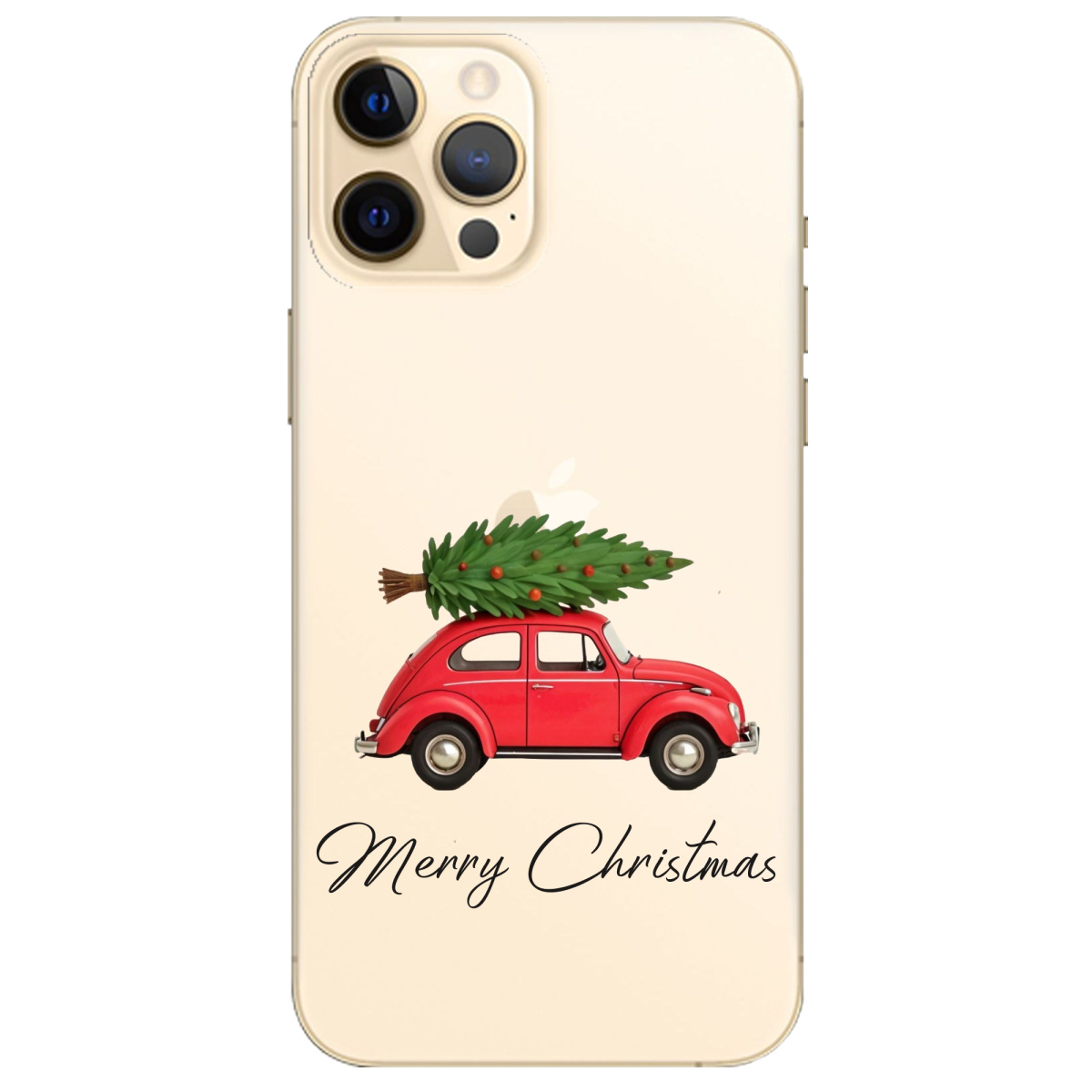 Чохол для Apple iPhone 12 Pro Christmas on Wheels - фото 1 - Чохли для телефонів