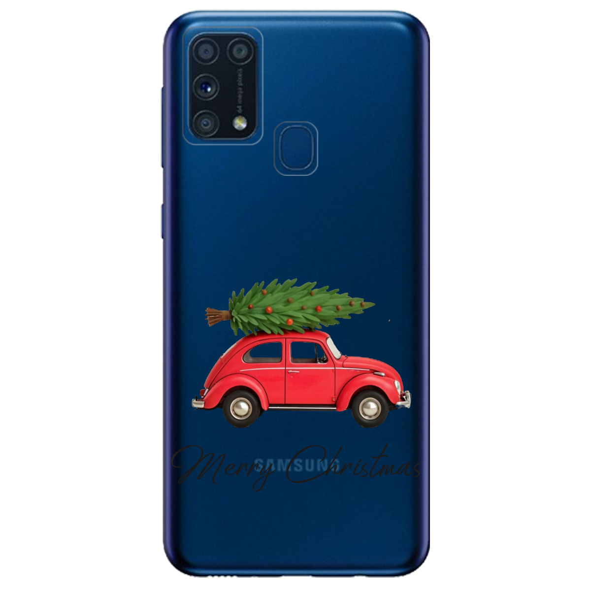 Чохол для Samsung Galaxy M31 Christmas on Wheels - фото 1 - Чохли для телефонів