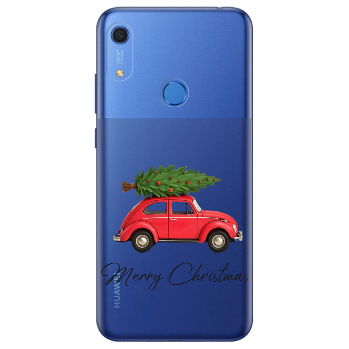 Чохол для Huawei Y6s Christmas on Wheels - фото 1 - Чохли для телефонів