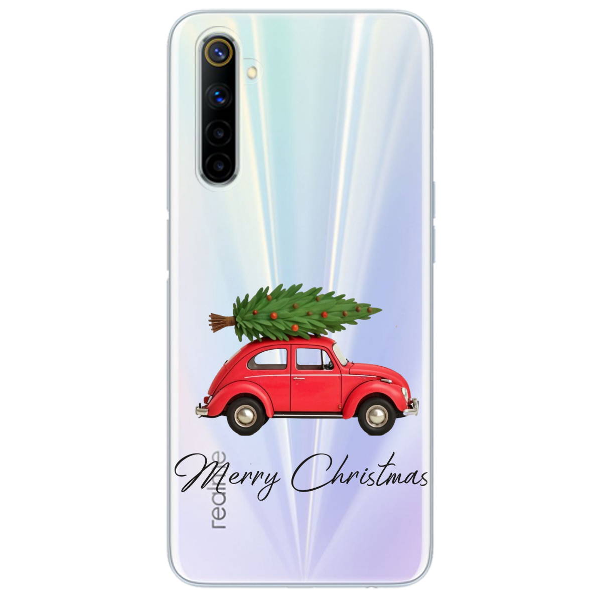 Чехол для Realme 6 Christmas on Wheels - фото 1 - Чехлы для телефонов