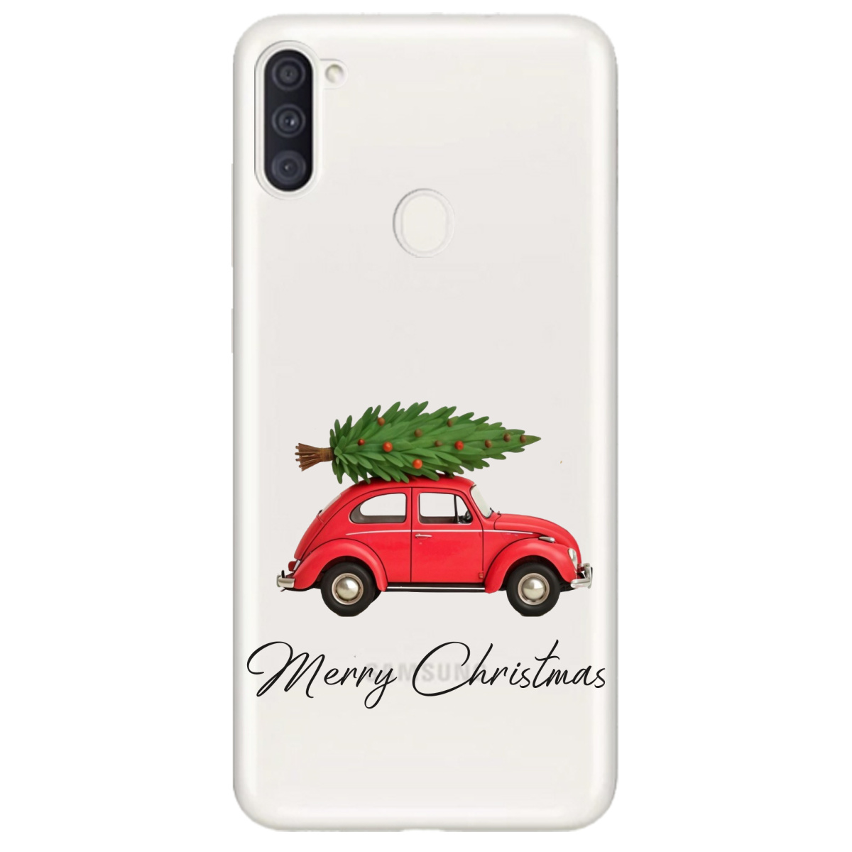 Чохол для Samsung Galaxy M11 Christmas on Wheels - фото 1 - Чохли для телефонів