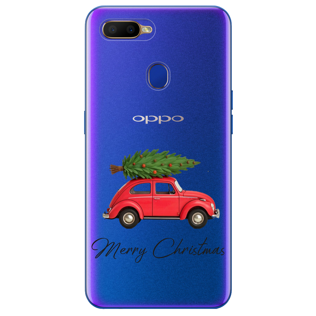 Чехол для Oppo A5s Christmas on Wheels - фото 1 - Чехлы для телефонов