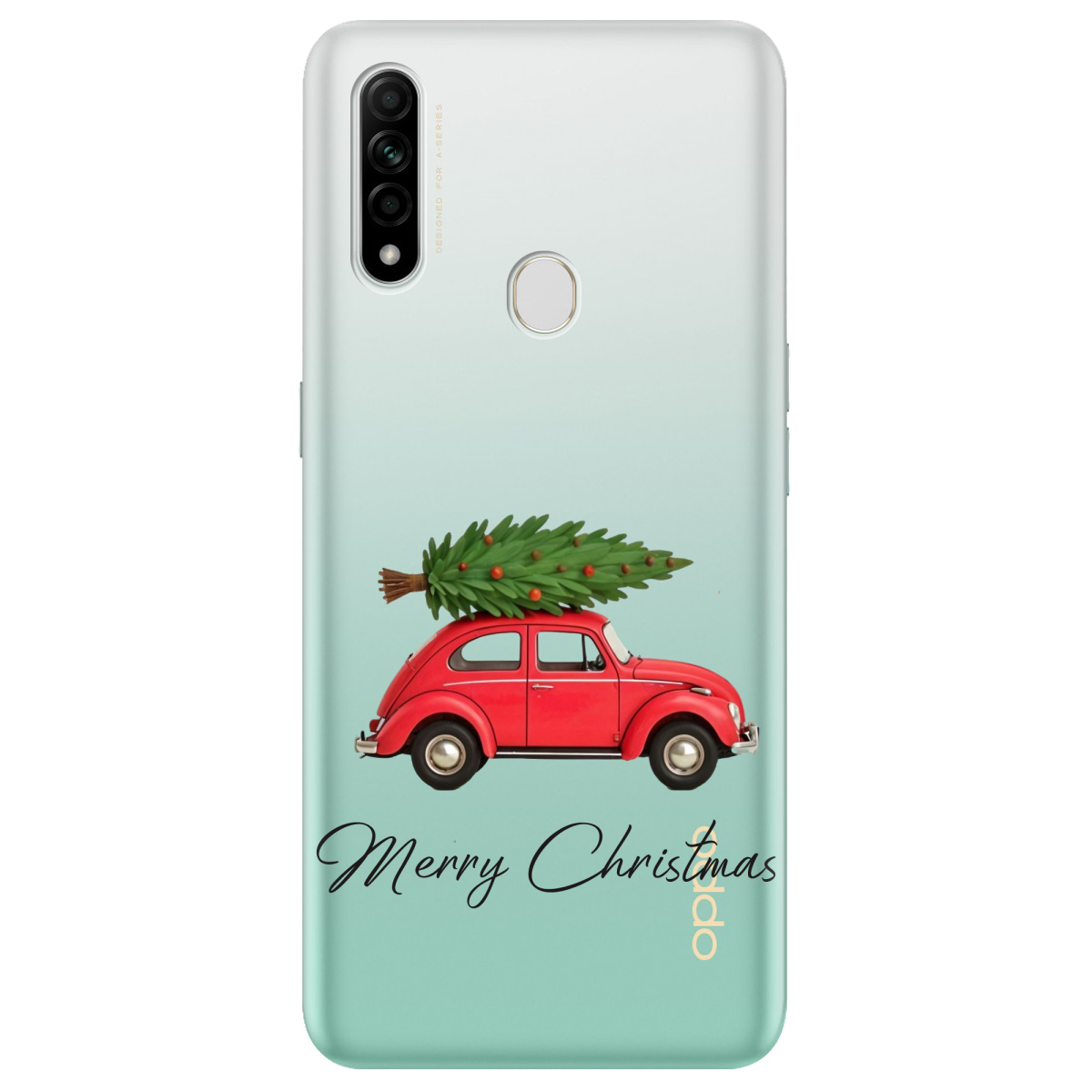 Чехол для Oppo A31 Christmas on Wheels - фото 1 Чехол для Oppo A31 Christmas on Wheels - фото 1 - Чехлы для телефонов