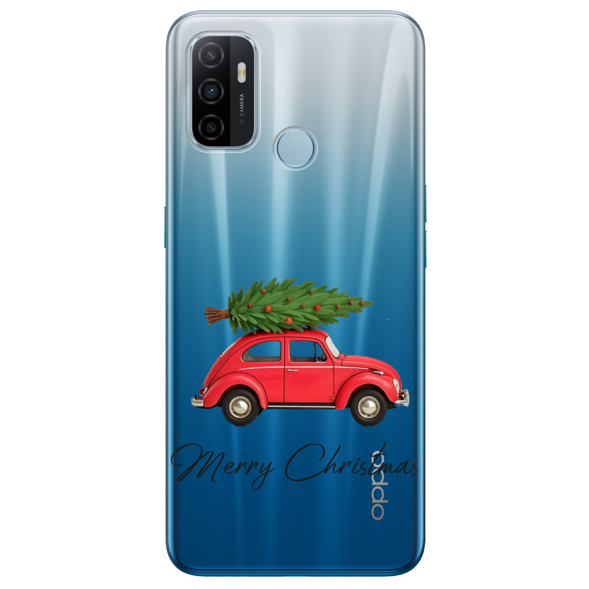 Чехол для Oppo A53/ A32/ A33 Christmas on Wheels - фото 1 Чехол для Oppo A53/ A32/ A33 Christmas on Wheels - фото 1 - Чехлы для телефонов