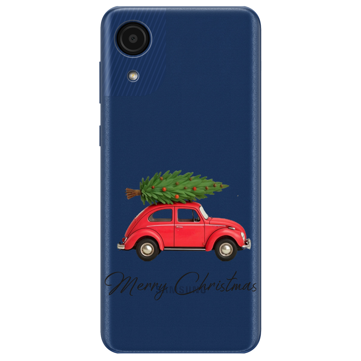 Чохол для Samsung Galaxy А03 Core Christmas on Wheels - фото 1 - Чохли для телефонів