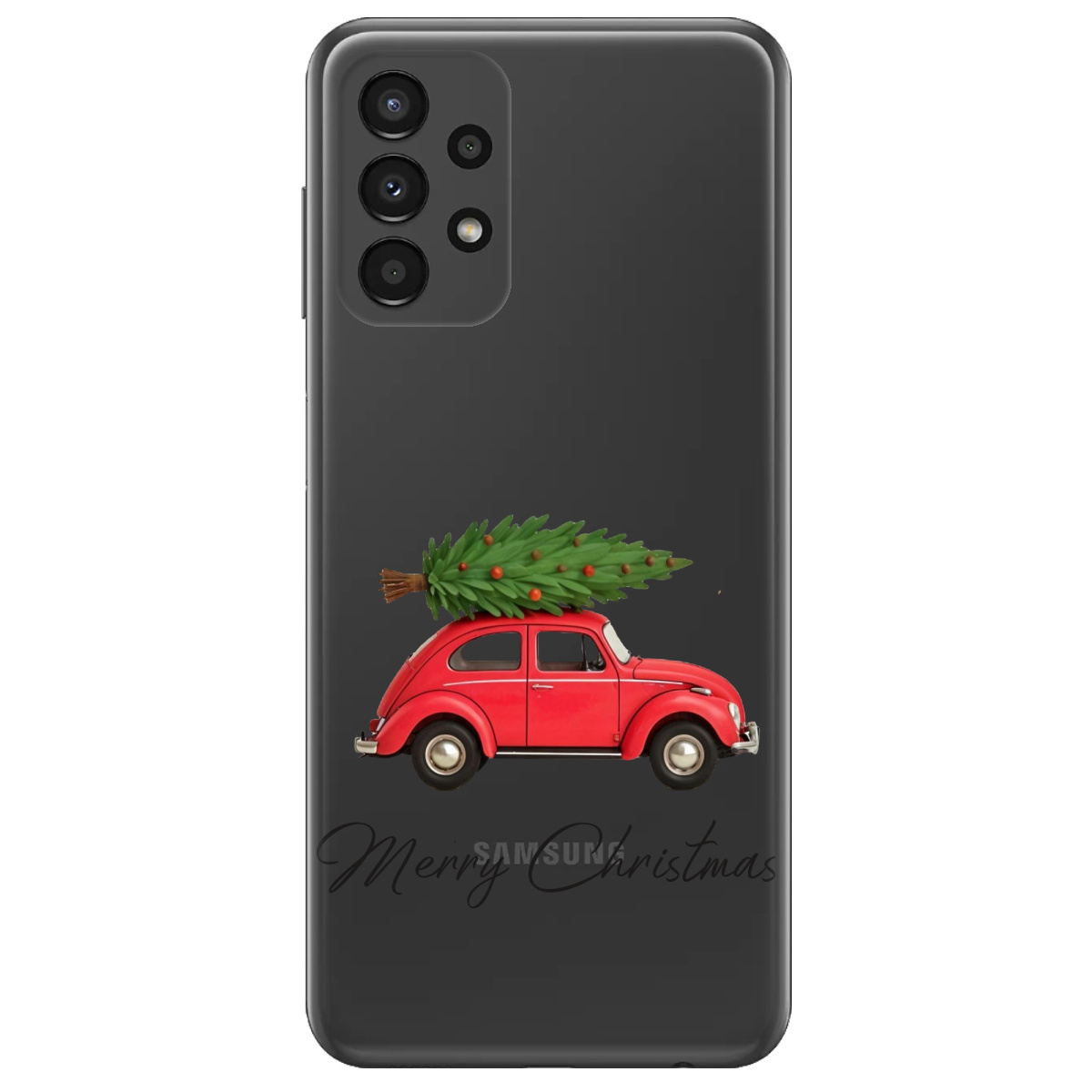 Чехол для Samsung Galaxy A13 4G Christmas on Wheels - фото 1 - Чехлы для телефонов