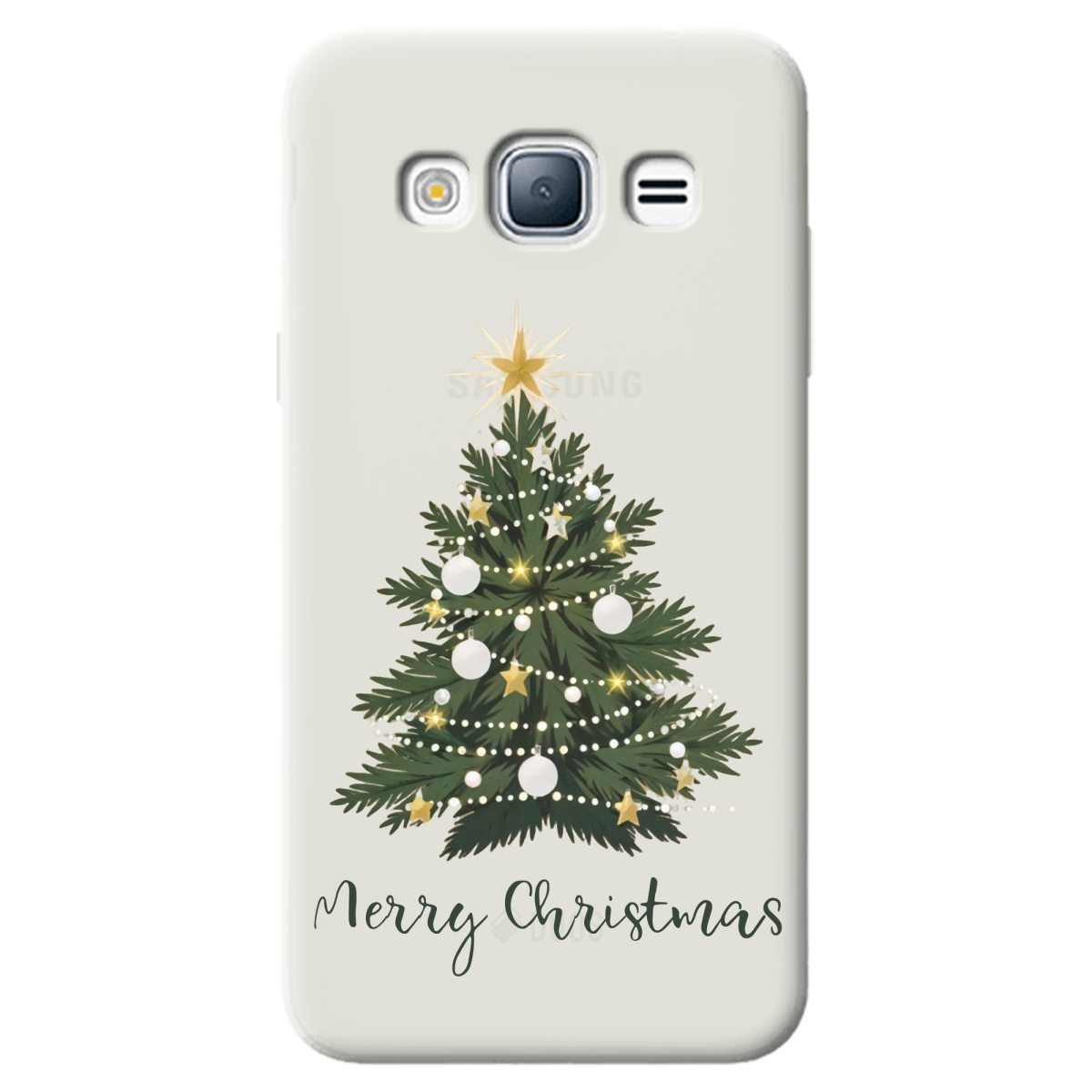 Чехол для Samsung Galaxy J3 2016 полупрозрачный матовый soft touch Christmas Serenity - фото 1 - Чехлы для телефонов