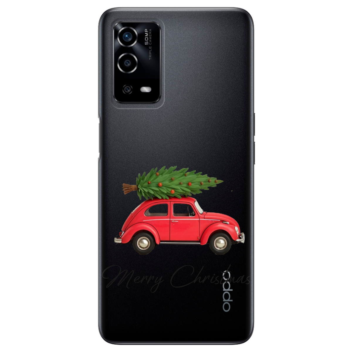 Чохол для Oppo A55 Christmas on Wheels - фото 1 - Чохли для телефонів