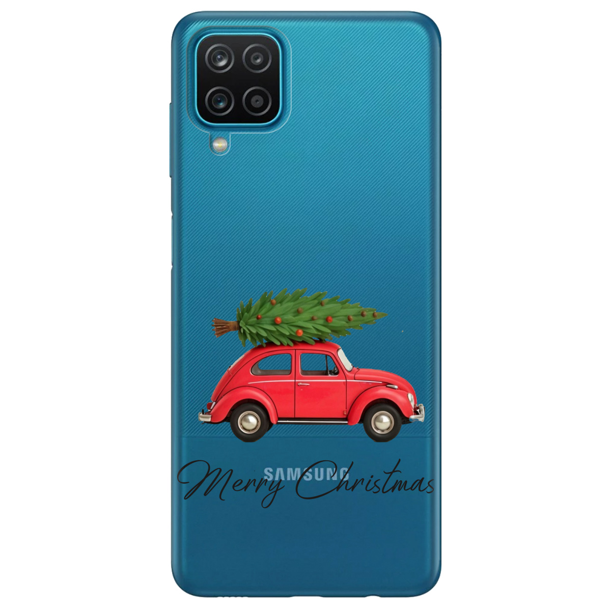 Чехол для Samsung Galaxy A12 5G Christmas on Wheels - фото 1 - Чехлы для телефонов