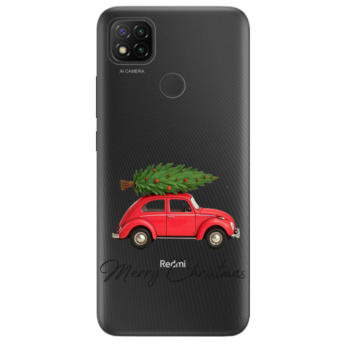 Чохол для Xiaomi Redmi 10A Christmas on Wheels - фото 1 - Чохли для телефонів