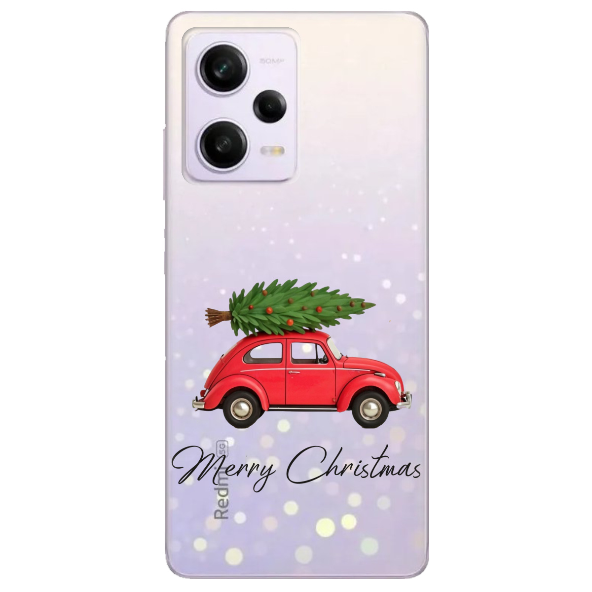 Чехол для Xiaomi Poco X5 Pro 5G Christmas on Wheels - фото 1 - Чехлы для телефонов