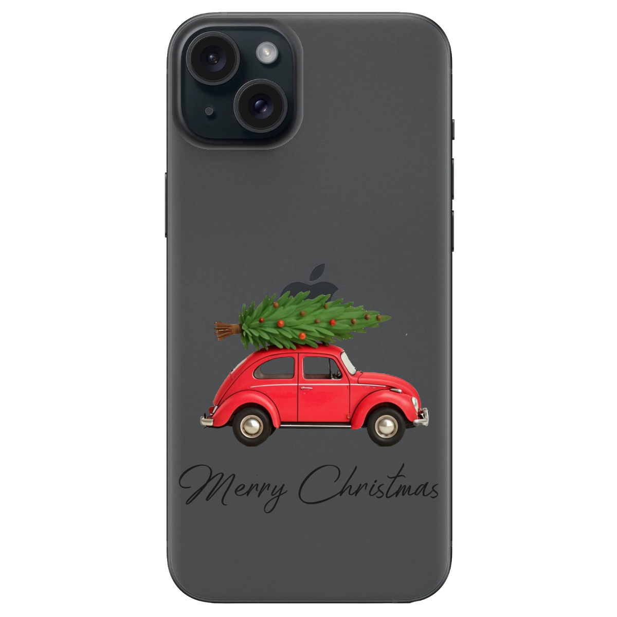 Чехол для Apple iPhone 15 Christmas on Wheels - фото 1 - Чехлы для телефонов