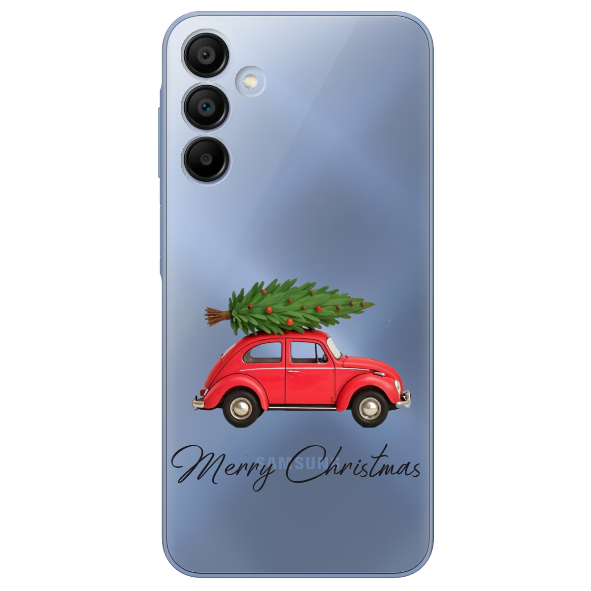 Чохол для Samsung Galaxy A15 Christmas on Wheels - фото 1 - Чохли для телефонів