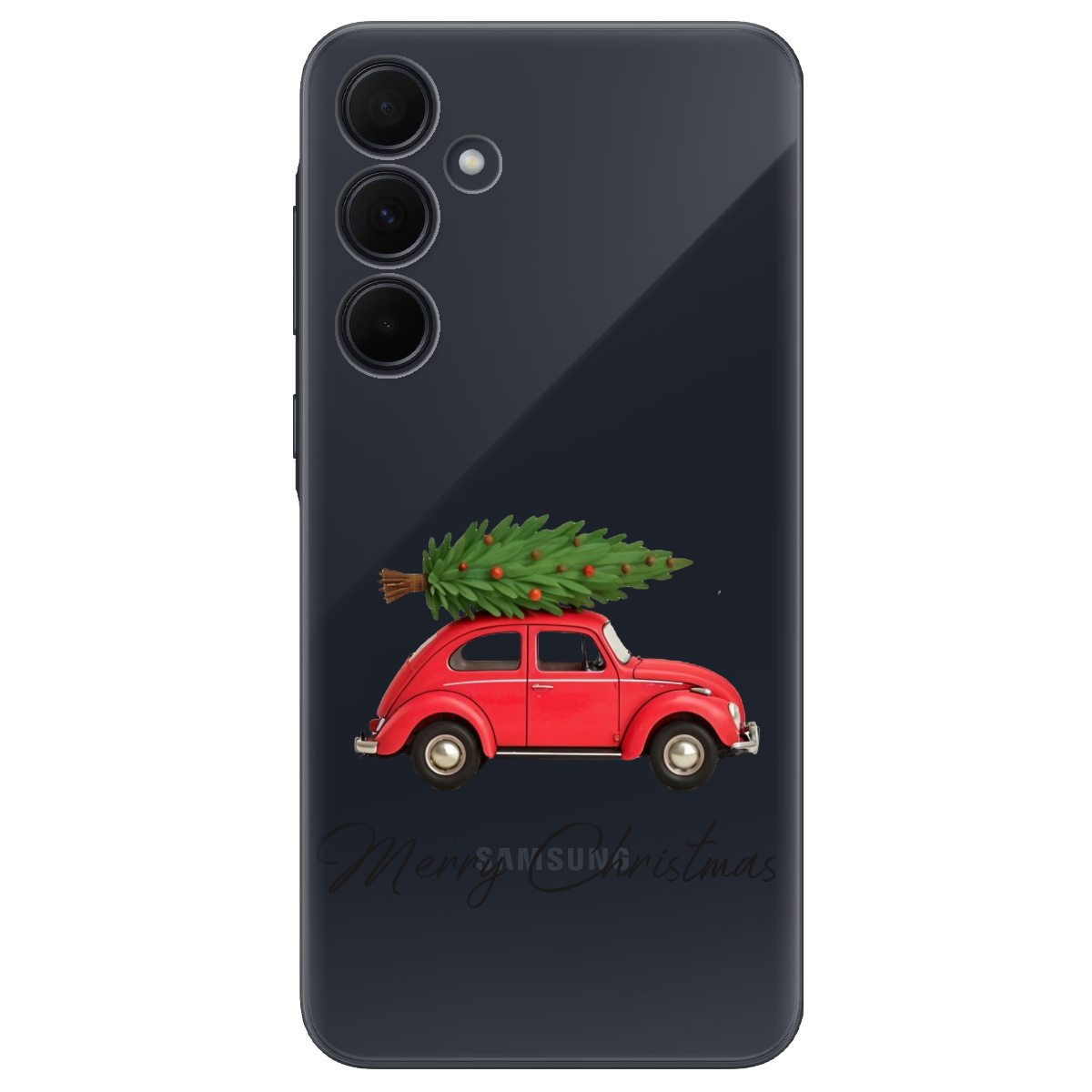 Чохол для Samsung Galaxy A35 Christmas on Wheels - фото 1 - Чохли для телефонів