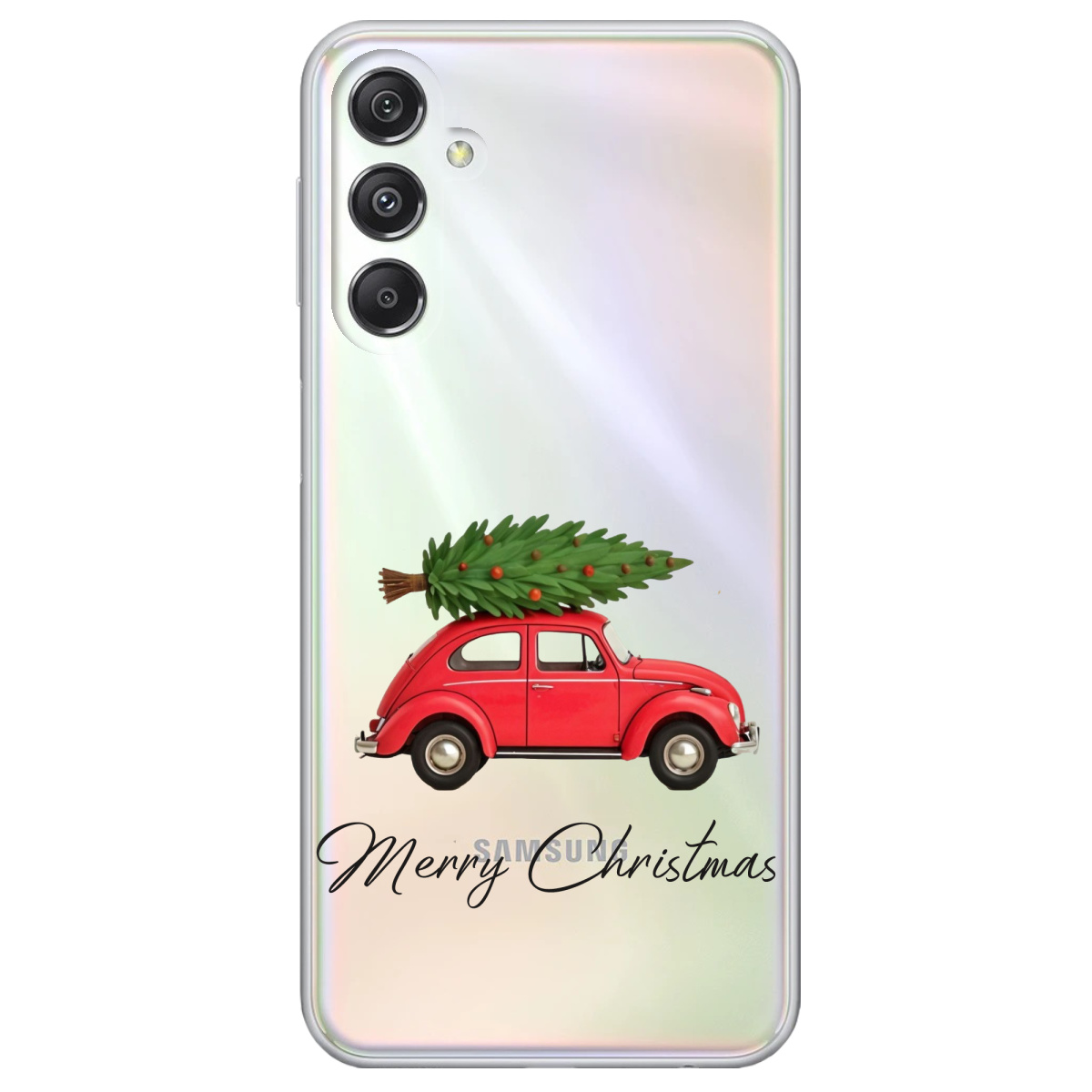 Чохол для Samsung Galaxy M34 5G Christmas on Wheels - фото 1 - Чохли для телефонів
