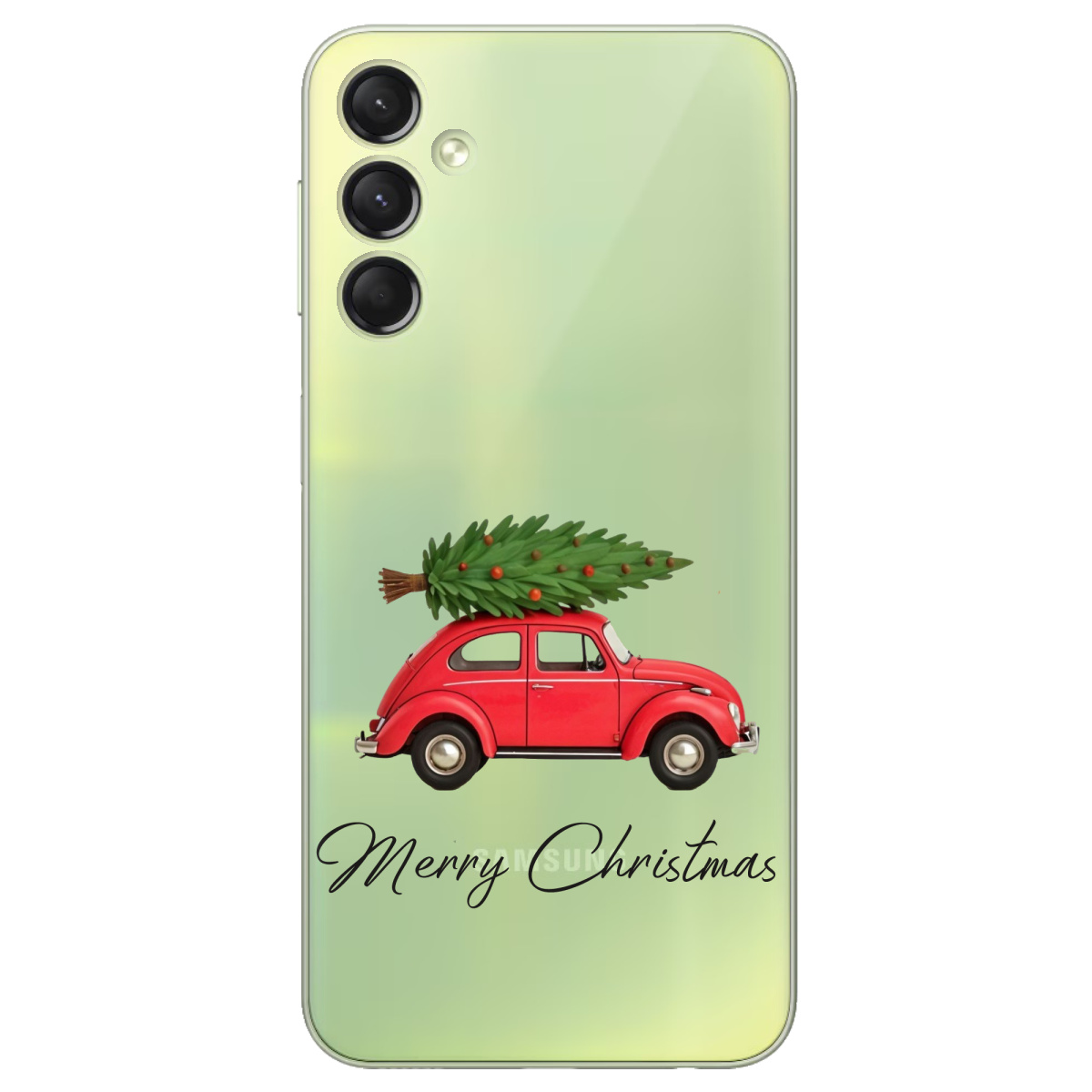 Чехол для Samsung Galaxy A24 4G Christmas on Wheels - фото 1 - Чехлы для телефонов