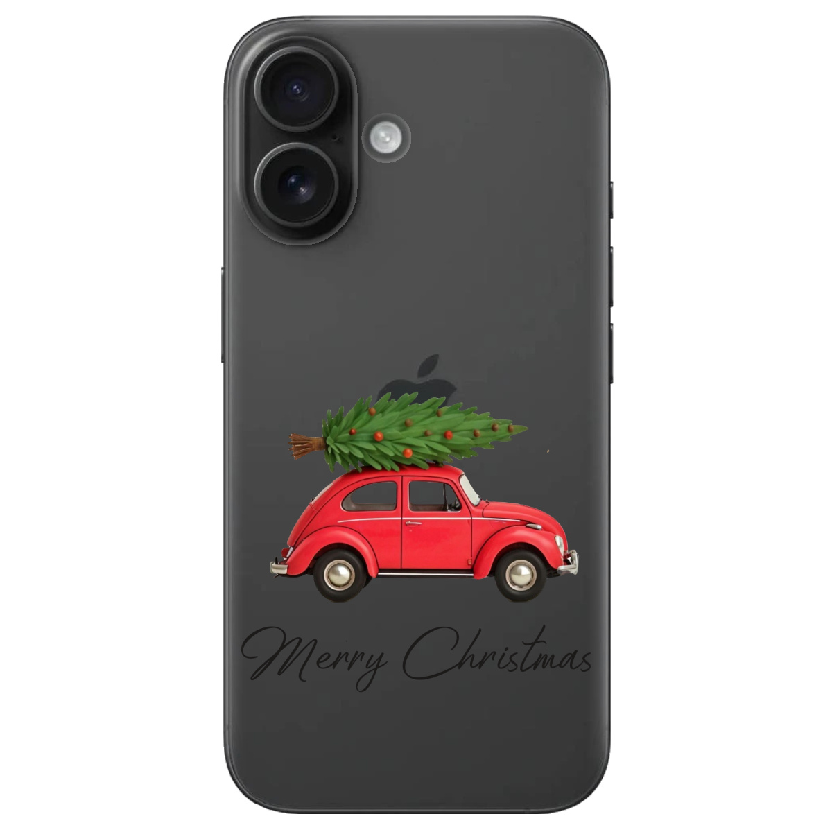 Чехол для Apple iPhone 16 Plus Christmas on Wheels - фото 1 - Чехлы для телефонов